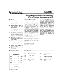 浏览型号BQ2000T的Datasheet PDF文件第1页