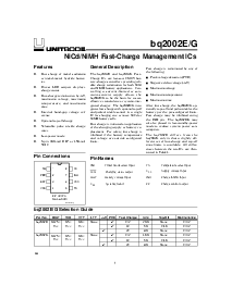 浏览型号BQ2002ESN的Datasheet PDF文件第1页