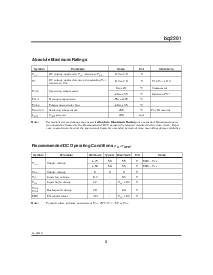 浏览型号BQ2201SN的Datasheet PDF文件第3页