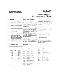 浏览型号BQ2005S的Datasheet PDF文件第1页