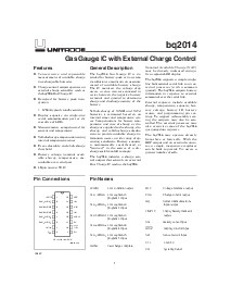 浏览型号BQ2014的Datasheet PDF文件第1页