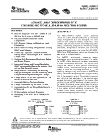 浏览型号BQ2057TTS的Datasheet PDF文件第1页