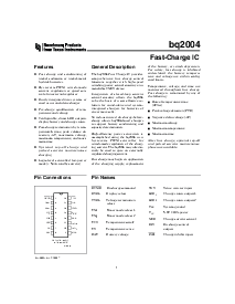 浏览型号BQ2004的Datasheet PDF文件第1页