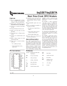 浏览型号BQ3287的Datasheet PDF文件第1页