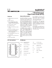 浏览型号BQ3285LFSS-A1的Datasheet PDF文件第1页