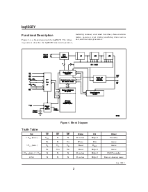 浏览型号BQ4832YMA-85的Datasheet PDF文件第2页
