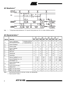 浏览型号ATF16V8BQL-15PC的Datasheet PDF文件第4页