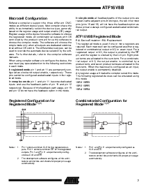 浏览型号ATF16V8BQL-15PC的Datasheet PDF文件第7页