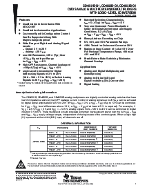 浏览型号CD4051BQPWRQ1的Datasheet PDF文件第1页