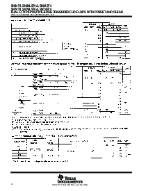 浏览型号SN74LS74ADBRE4的Datasheet PDF文件第4页