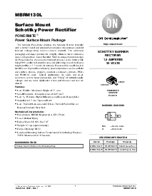 浏览型号MBRM130L的Datasheet PDF文件第1页