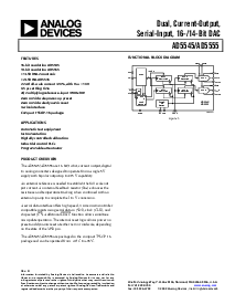 浏览型号AD5545BRU-REEL7的Datasheet PDF文件第1页