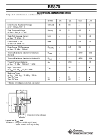 浏览型号BS870的Datasheet PDF文件第2页