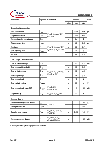 浏览型号BSC094N03S的Datasheet PDF文件第3页