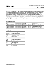 浏览型号HYB5117800BSJ-50的Datasheet PDF文件第2页