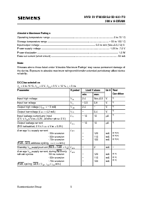 浏览型号HYB5117800BSJ-50的Datasheet PDF文件第5页