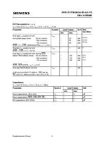 浏览型号HYB5117800BSJ-50的Datasheet PDF文件第6页