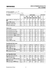 浏览型号HYB5117800BSJ-50的Datasheet PDF文件第8页