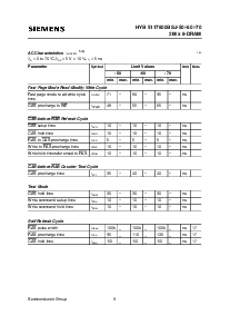 浏览型号HYB5117800BSJ-50的Datasheet PDF文件第9页