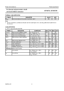 浏览型号BSN254的Datasheet PDF文件第3页