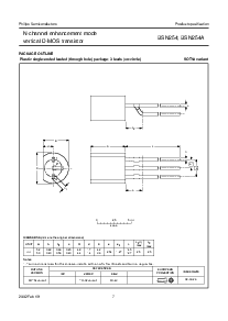 浏览型号BSN254的Datasheet PDF文件第7页