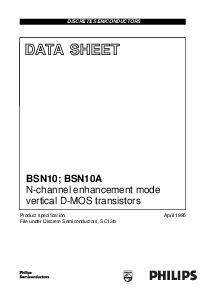 浏览型号BSN10A的Datasheet PDF文件第1页