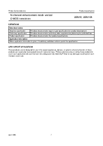 浏览型号BSN10A的Datasheet PDF文件第7页