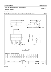 浏览型号BSP110的Datasheet PDF文件第7页