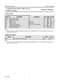 浏览型号BSP204的Datasheet PDF文件第3页