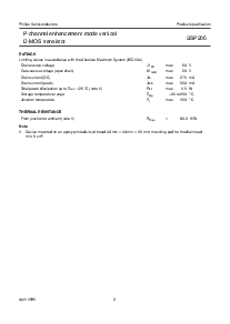 浏览型号BSP205的Datasheet PDF文件第3页