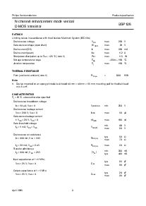 浏览型号BSP126的Datasheet PDF文件第3页