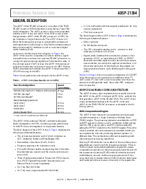 浏览型号ADSP-21364SBSQZENG的Datasheet PDF文件第3页