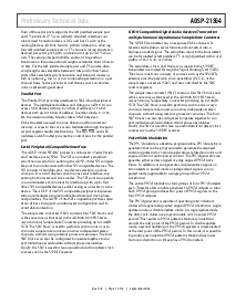 浏览型号ADSP-21364SBSQ-ENG的Datasheet PDF文件第7页