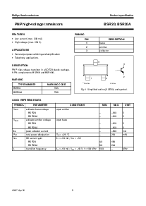 浏览型号BSR20A的Datasheet PDF文件第2页