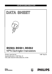 浏览型号BSS50的Datasheet PDF文件第1页
