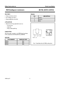 浏览型号BST61的Datasheet PDF文件第2页