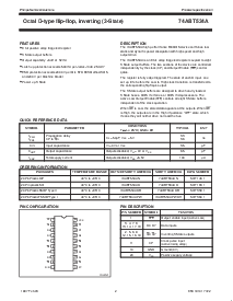 浏览型号74ABT534AD的Datasheet PDF文件第2页