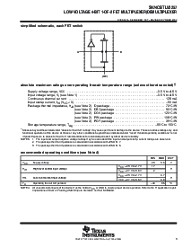 浏览型号SN74CBTLV3257DGVR的Datasheet PDF文件第3页