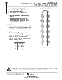 浏览型号SN74CBTLV16292的Datasheet PDF文件第1页