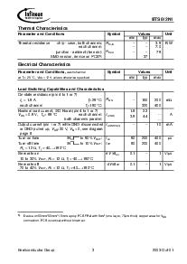 浏览型号BTS612N1的Datasheet PDF文件第3页