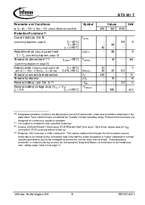 浏览型号BTS441T S的Datasheet PDF文件第5页