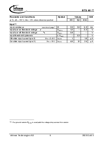 浏览型号BTS441T S的Datasheet PDF文件第6页