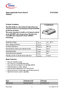 浏览型号BTS5234G的Datasheet PDF文件第3页