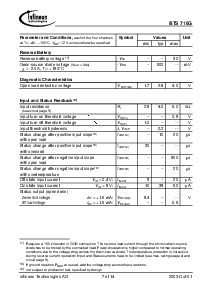 浏览型号BTS716G的Datasheet PDF文件第7页