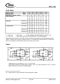 浏览型号BTS716G的Datasheet PDF文件第8页