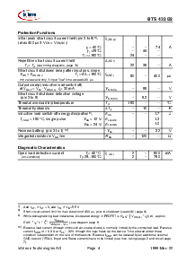 浏览型号BTS432D2的Datasheet PDF文件第4页