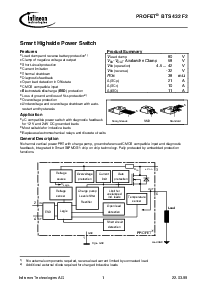 浏览型号BTS432F2的Datasheet PDF文件第1页