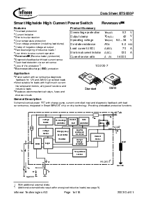 浏览型号BTS650P的Datasheet PDF文件第1页
