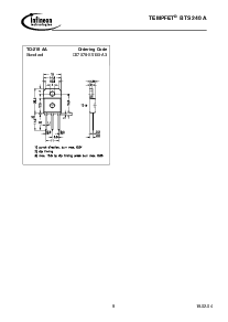 浏览型号BTS240A的Datasheet PDF文件第9页