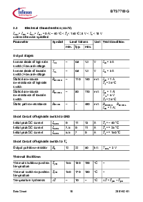 浏览型号BTS7700G的Datasheet PDF文件第10页